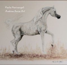 Paola Marinangeli Arabian Horse Art book cover