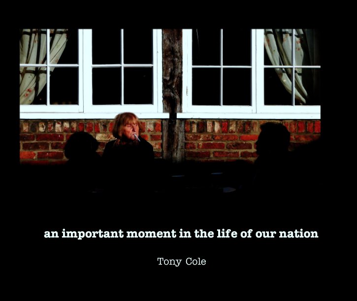 Ver an important moment in the life of our nation por Tony Cole