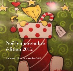 Noël en novembre édition 2012 book cover