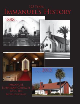 Immanuel Easton 125 Years book cover