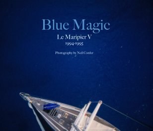 Blue magic book cover
