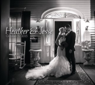 Heather & Jesse Wedding Album book cover