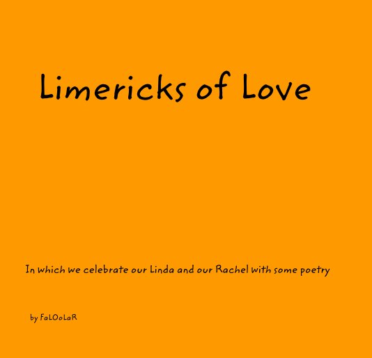 Limericks Of Love By Faloolar Blurb Books Uk