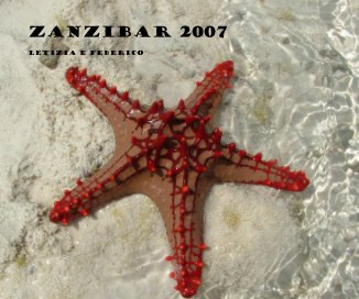 ZANZIBAR 2007 book cover