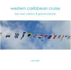western caribbean cruise book cover