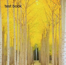 test book book cover