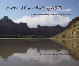 Matt and Caro's Rafting ABC's book cover