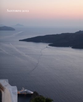 Santorini 2012 book cover