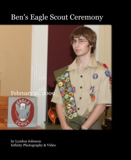 Ben's Eagle Scout Ceremony book cover
