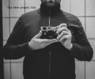 The b&w project: film book cover
