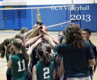 GCA Volleyball 2013 book cover
