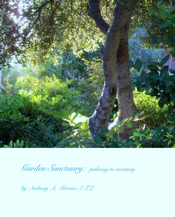 View Garden Sanctuary:  pathway to creativity by Anthony A. Moreno STL