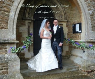 Wedding of James and Emma book cover