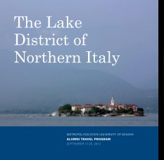 The Lake District of Northern Italy book cover