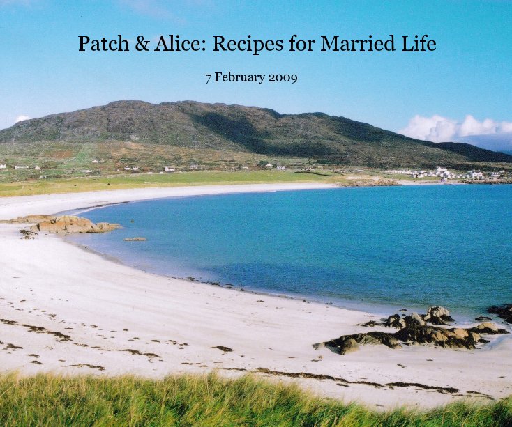 View Patch & Alice: Recipes for Married Life by Jemma