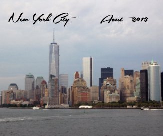 New York City Aout 2013 book cover