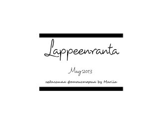 Lappeenranta book cover