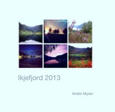Ikjefjord 2013 book cover