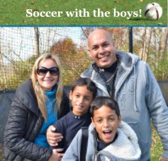 Soccer with the boys! book cover