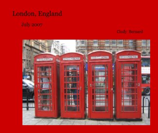 London, England book cover