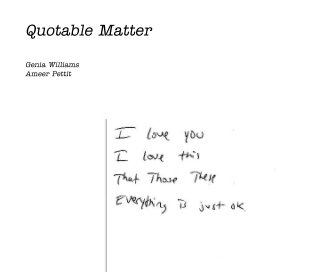 Quotable Matter book cover