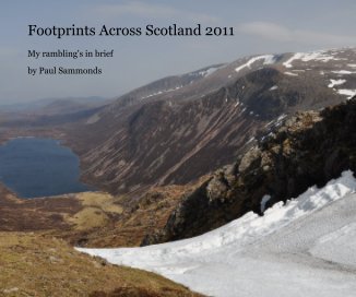 Footprints Across Scotland 2011 book cover