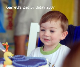 Garrett's 2nd Birthday 2007 book cover