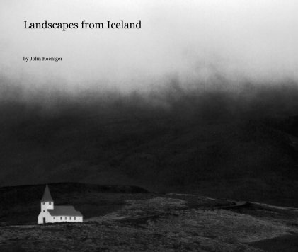 Landscapes from Iceland book cover