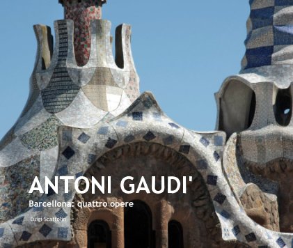 ANTONI GAUDI' book cover