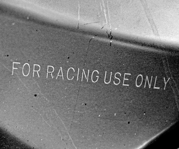 Bekijk For Racing Use Only op HB Bel