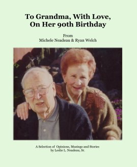 To Grandma, With Love, On Her 90th Birthday book cover