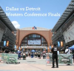 Dallas vs Detroit Western Conference Finals book cover