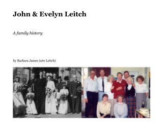 John & Evelyn Leitch book cover