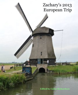 Zachary's 2013 European Trip book cover