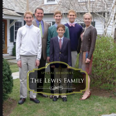 The Lewis Family Memories book cover
