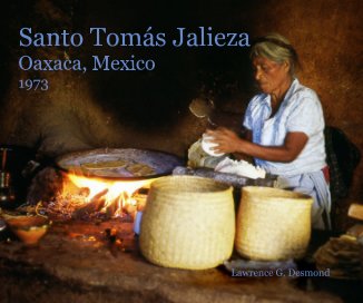 Santo Tomás Jalieza Oaxaca, Mexico 1973 book cover