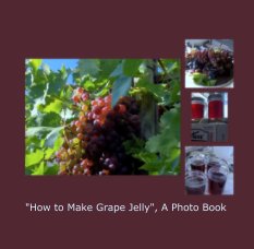 "How to Make Grape Jelly", A Photo Book book cover