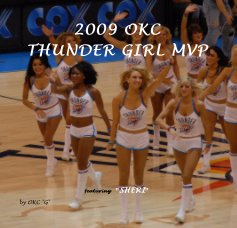 2009 OKC Thunder Girls MVP book cover