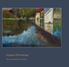 2014 Calendar with Original Oil Paintings book cover