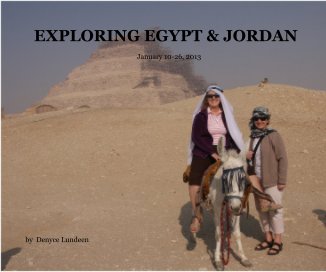 EXPLORING EGYPT & JORDAN book cover