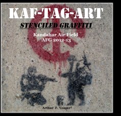 KAF-TAG-art Stenciled Graffiti book cover