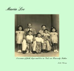 Maria Lee book cover