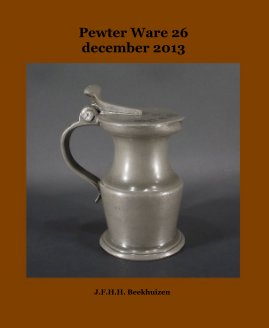 Pewter Ware 26 december 2013 book cover