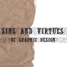Sins and Virtues of Graphic Design book cover