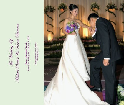 The Wedding Of Michael Perdon & Karen Barcena book cover