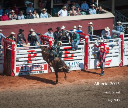 Alberta 2013 Mark Girard July 2013 book cover