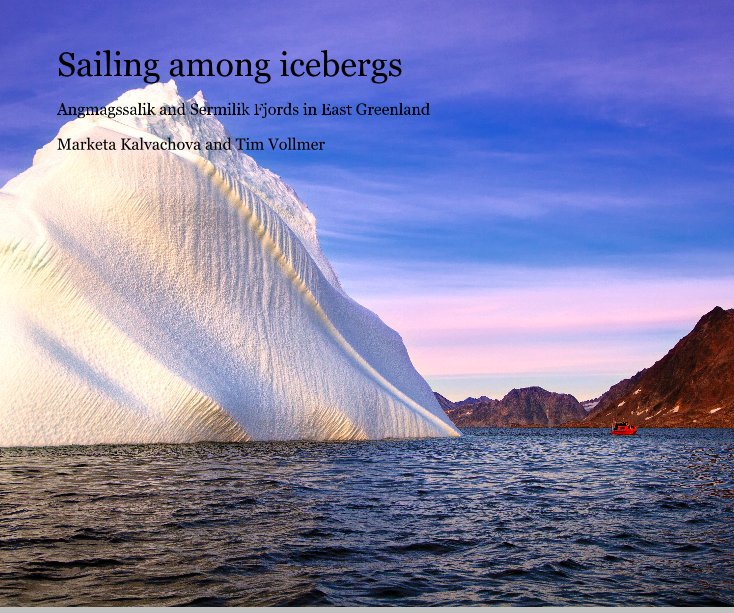 View Sailing among icebergs by Marketa Kalvachova and Tim Vollmer