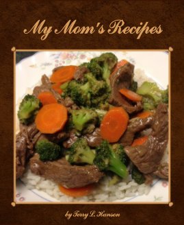 My Mom's Recipes book cover