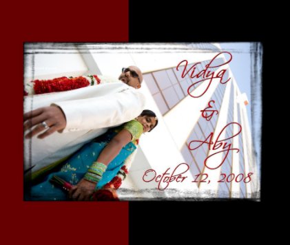 Vidya and Aby's Weddng book cover