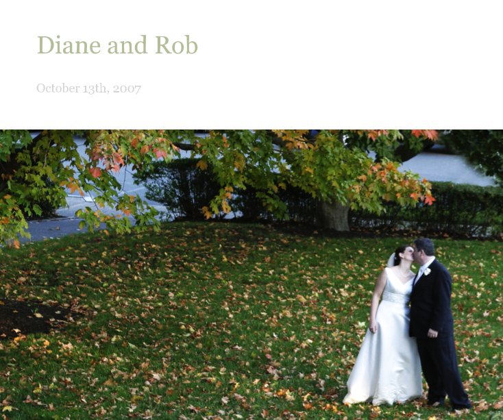 View Diane and Rob by lesliemello